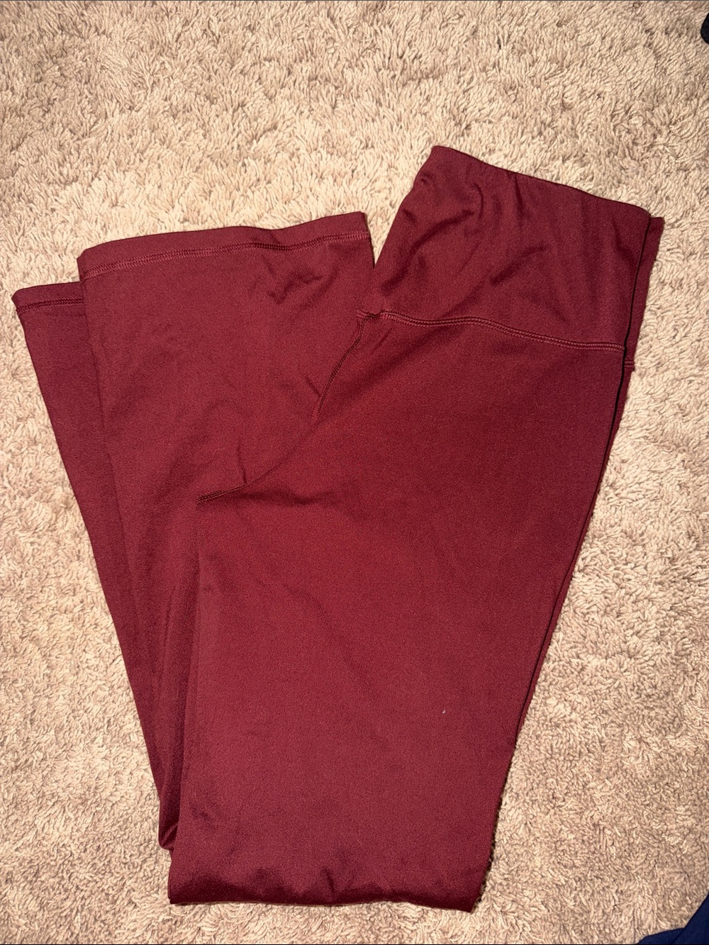 Avia cross waste Burgundy Leggings fits like XL